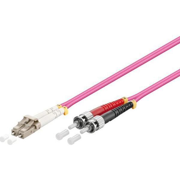 Microconnect FIB412010-4 InfiniBand a kábel z optických vlákien 10 m LC ST Fialová