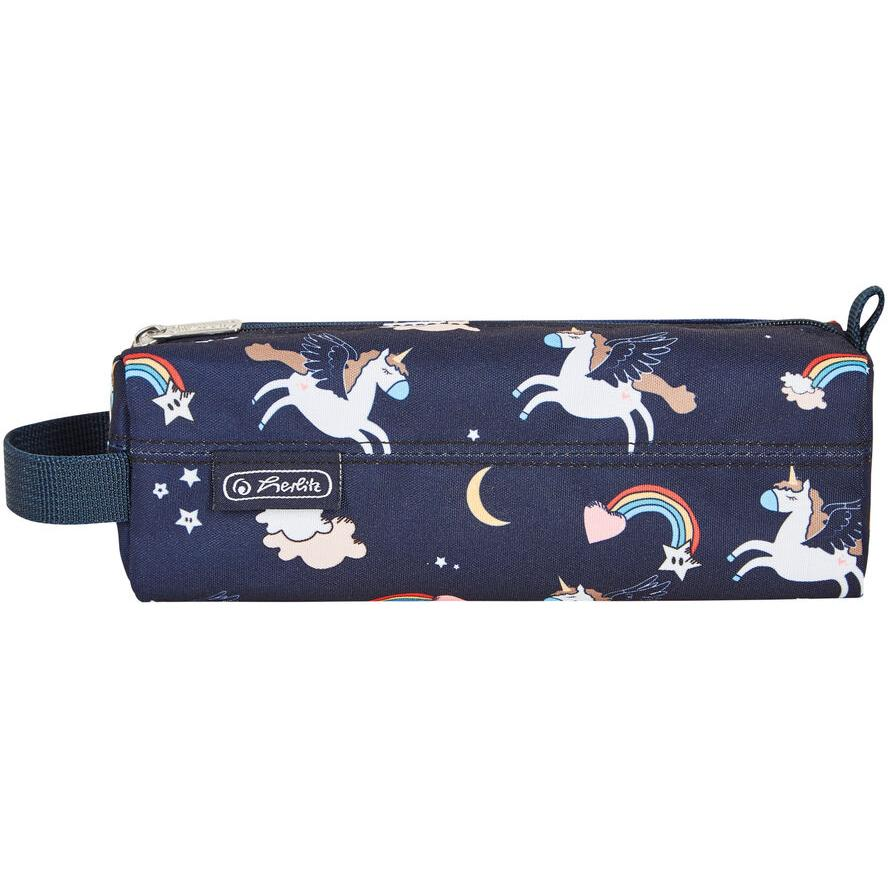 Herlitz Faulenzer Quattro egyrekeszes tolltartó - Dreamy Unicorn (50043613)