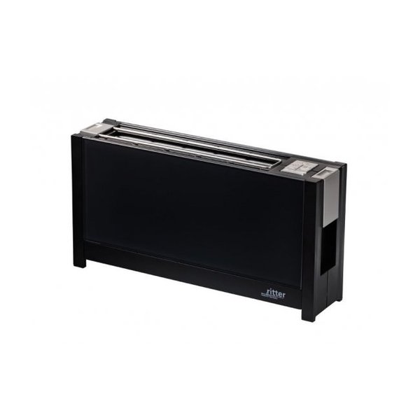 Langschlitz-Toaster volcano 5 (schwarz, 950 Watt, für 2 Scheiben Toast)