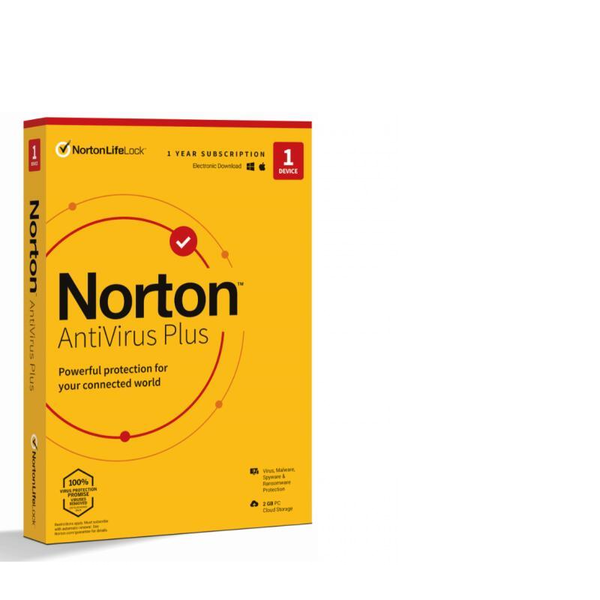 Norton AntiVírus Plus 2 GB HUN Online vírusirtó szoftver (1 PC / 1 év)