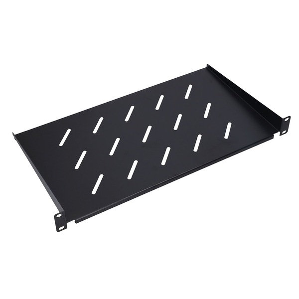 Police pro skříně Extralink rack 19" 1U 250mm černá