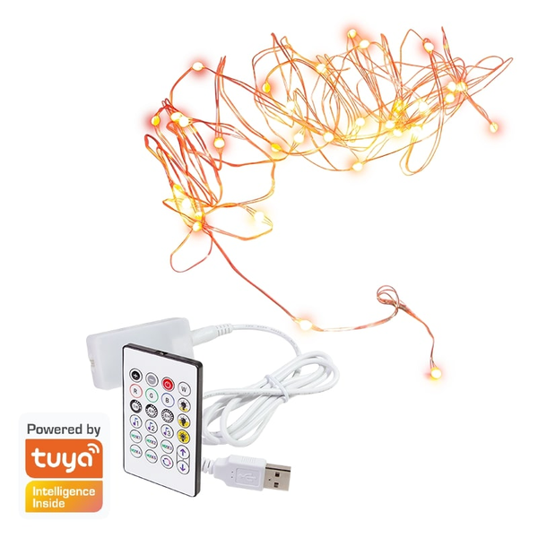 LogiLink WiFi Smart Music Melody FairLight Strip, 5m, Tuya compatible