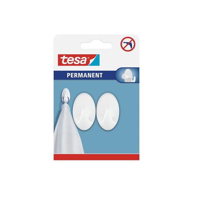 Tesa Műanyag akasztó S méret - 2 db/csomag (66602-00000-00)