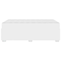 Ágykeret Egyéb Fehér 120 x 200 cm Műbőr