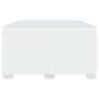 Ágykeret Egyéb Fehér 120 x 200 cm Műbőr