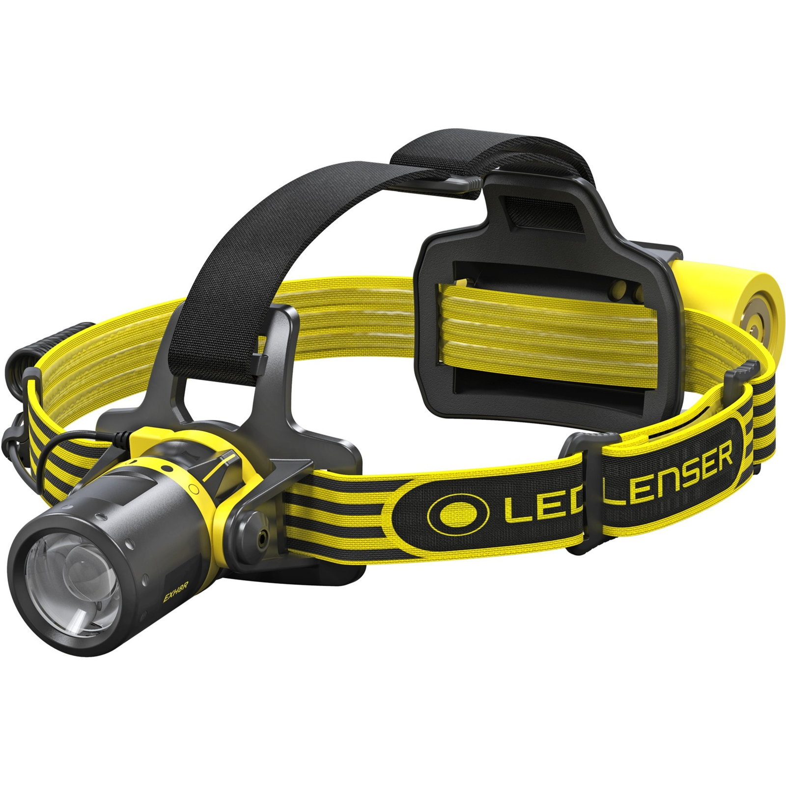 Led lenser EXH8R Fejlámpa - Fekete (501018)