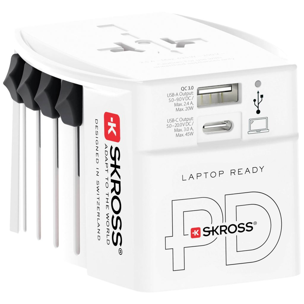 SKROSS MUV AC45PD utazó adapter (1.302975) (1.302975)