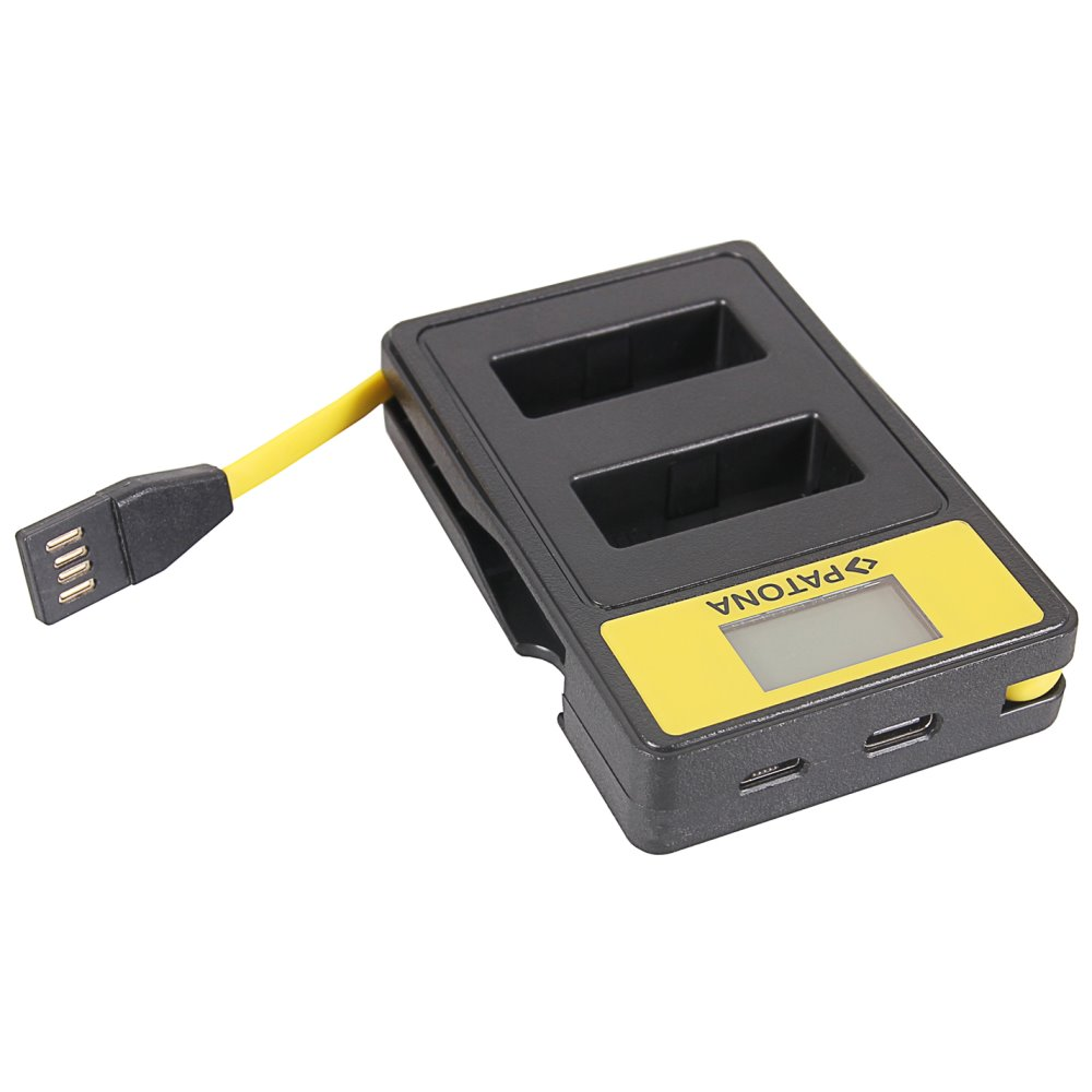 Patona PT141652 Foto Dual Canon LP-E12 s LCD USB (PT141652)