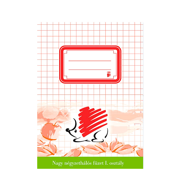 ICO Süni: Sulikész 1. osztályos nagy négyzetrácsos A5 matematika füzet (7500051002)