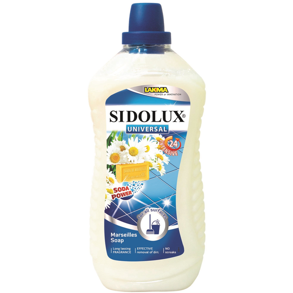 Sidolux Universal Soda Power Marseille Soap padlótisztító 1L (5902986203541)