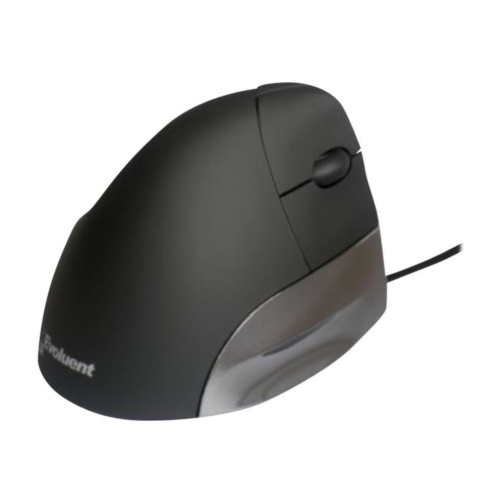Evoluent VerticalMouse VMS Standard - Fekete/Ezüst (VMSR)