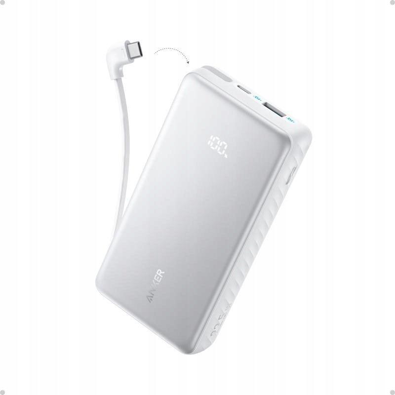 Външна батерия Anker Zolo 20 000 mAh — A110EH21, бяла
