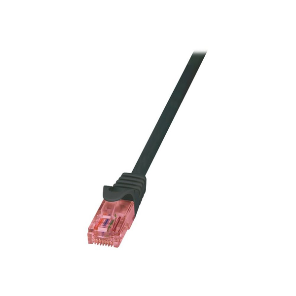Cablu S/FTP LOGILINK Cat6a, LSZH, cupru, 3 m, negru, AWG26, dublu ecranat CQ3063S