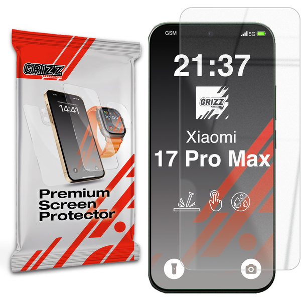 Szkło hybrydowe GrizzGlass HybridGlass do Xiaomi 17 Pro Max