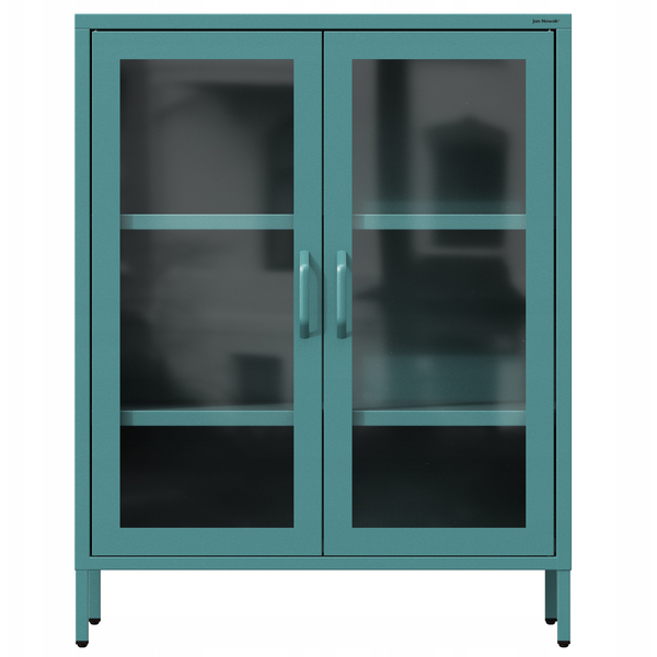 Niska witryna GINA, 800 x 1015 x 400 mm, Modern: morska