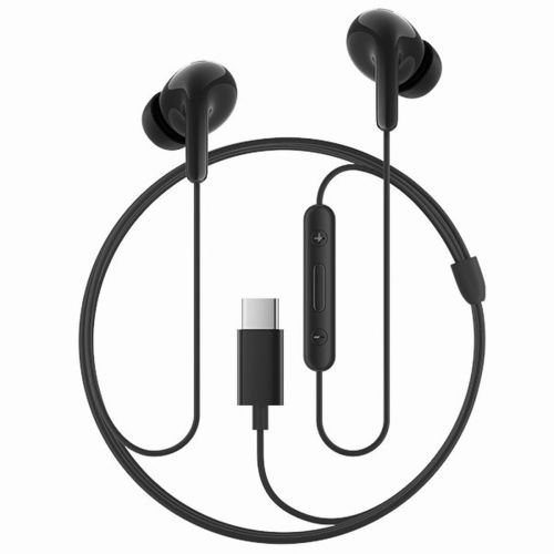 Drátová sluchátka Xiaomi BHR8930GL do uší USB-C s ovladačem - černá