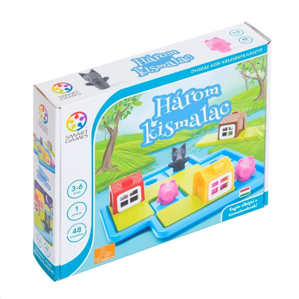 SmartGames Три прасенца логическа игра 3+ години