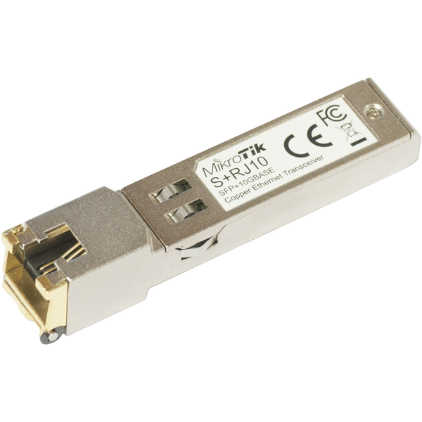 Mikrotik S+RJ10 6-speed RJ-45 module for up to 10 Gbps