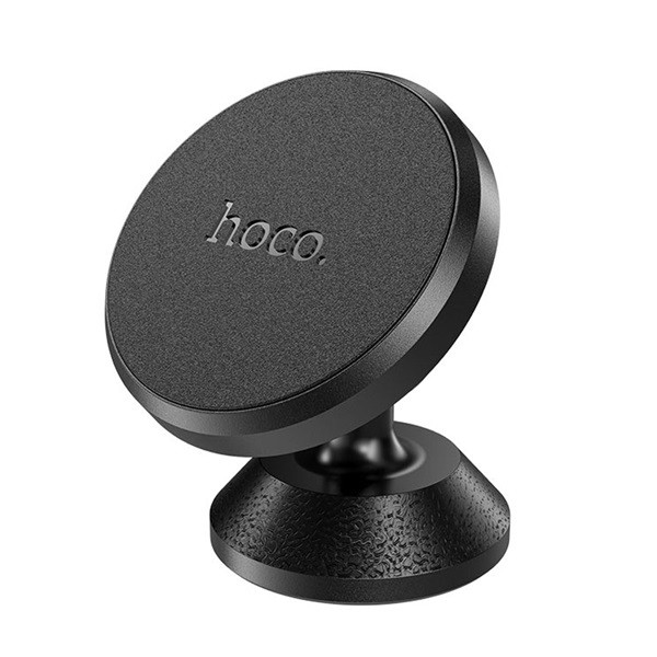 HOCO CA79 autós tartó (ragasztható, műszerfalra, 360°-ban forgatható, mágneses, 4.5-7" méret) FEKETE (CA79_B) (CA79_B)