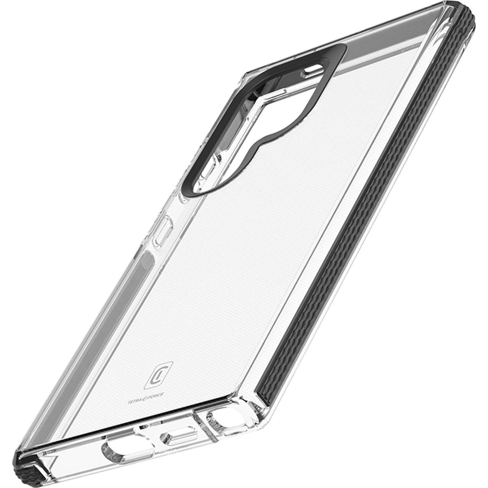 Cellularline Ultra protective case Tetra Force Strong Guard for Samsung Galaxy S24 Ultra Transparent (TETRACGALS24UT)