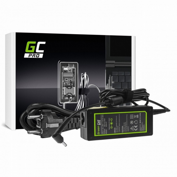 Зарядно устройство за лаптоп AC Adapter Green Cell PRO, 19V, 3.42A, 65W за Asus F553, F553M, F553MA, R540L, R540S, X540S, X553, X553M, X553MA ZenBook UX303L