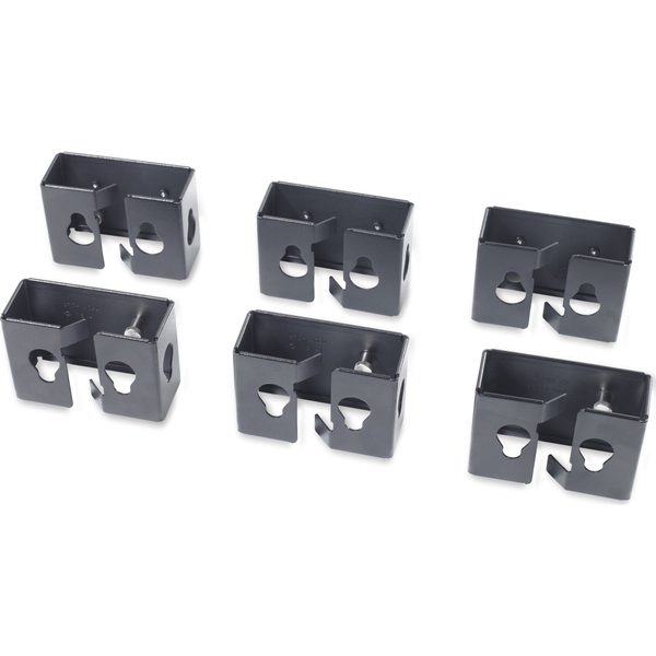 APC AR7710 Cable Containment Brackets Zwart