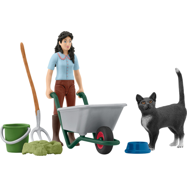 Schleich 42747 Horse Club Farm készlet