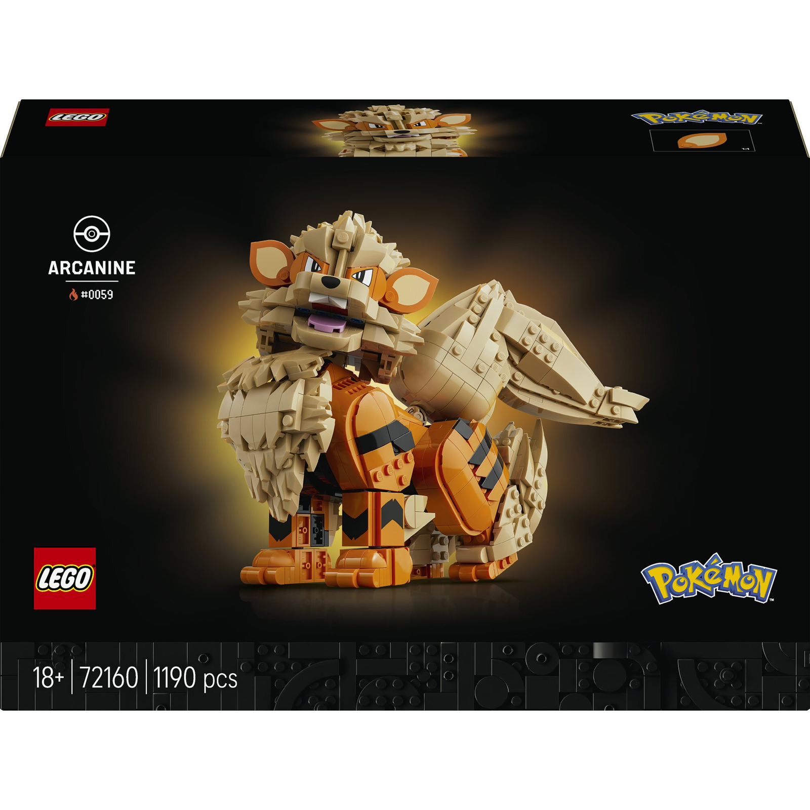 LEGO Pokémon 72160 Arcanine