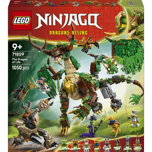 Kocky LEGO Ninjago Drak života 1050 dielikov 9 rokov +