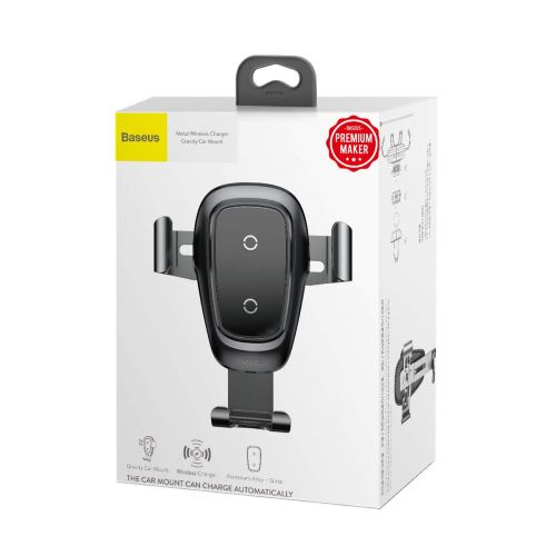 Поставка за автомобил Baseus Gravity WXYL-B04 Air Vent 5V, Black