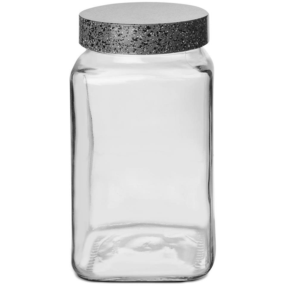 Üvegedény / UH GRANIT négyzet 2 l (153685)