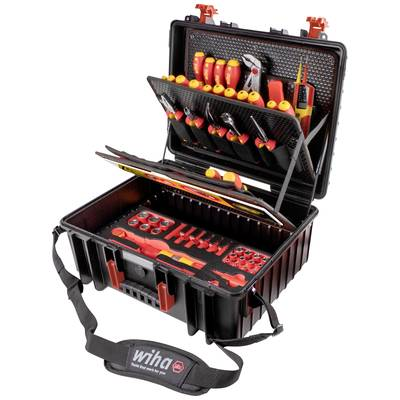 Wiha eMobility (45802) Szerszámos hordtáska, tartalommal 70 részes (Sz x Ma x Mé) 510 x 220 x 420 mm (45802)