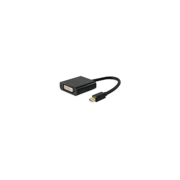 Equip 133433 adaptador de cabo de vídeo Mini DisplayPort DVI-I Preto