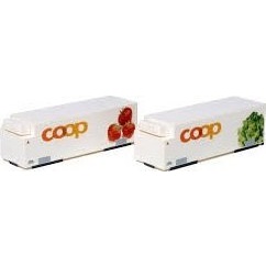 KATO 7074103 Container Coop eper WAB26 és saláta WAB30