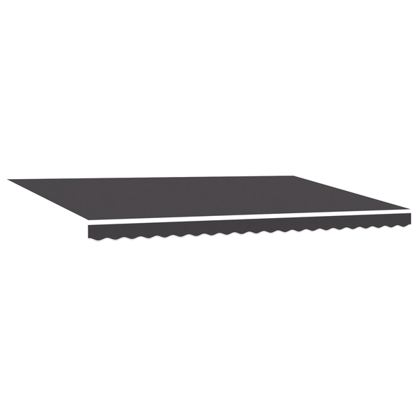 Marchiză retractabilă automată Antracit 500x300 cm