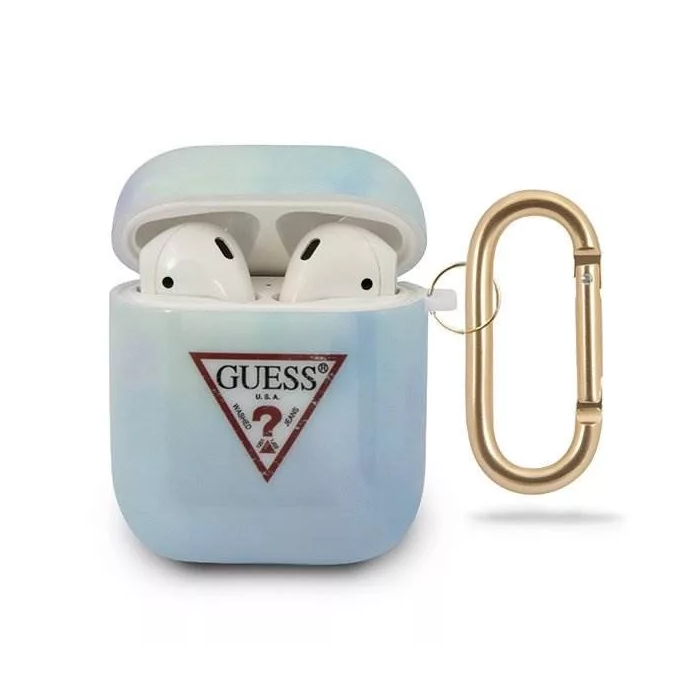 Guess Tie & Dye Collection Apple AirPods Tok - Kék (GUACA2TPUMCGC02)