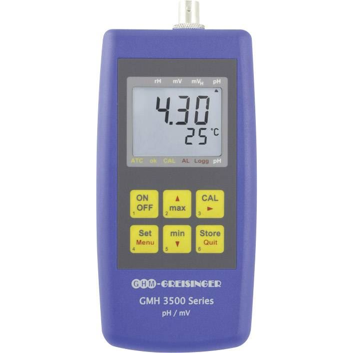 Greisinger GMH 3551 pH-, redox- és hőmérséklet mérő (603926) (greis603926)
