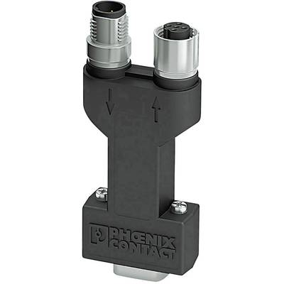 Phoenix Contact 2902326 Érzékelő-/működtető adatösszekötő M12 Adapter, egyenes Pólusszám: 9, 5 1 db (2902326)