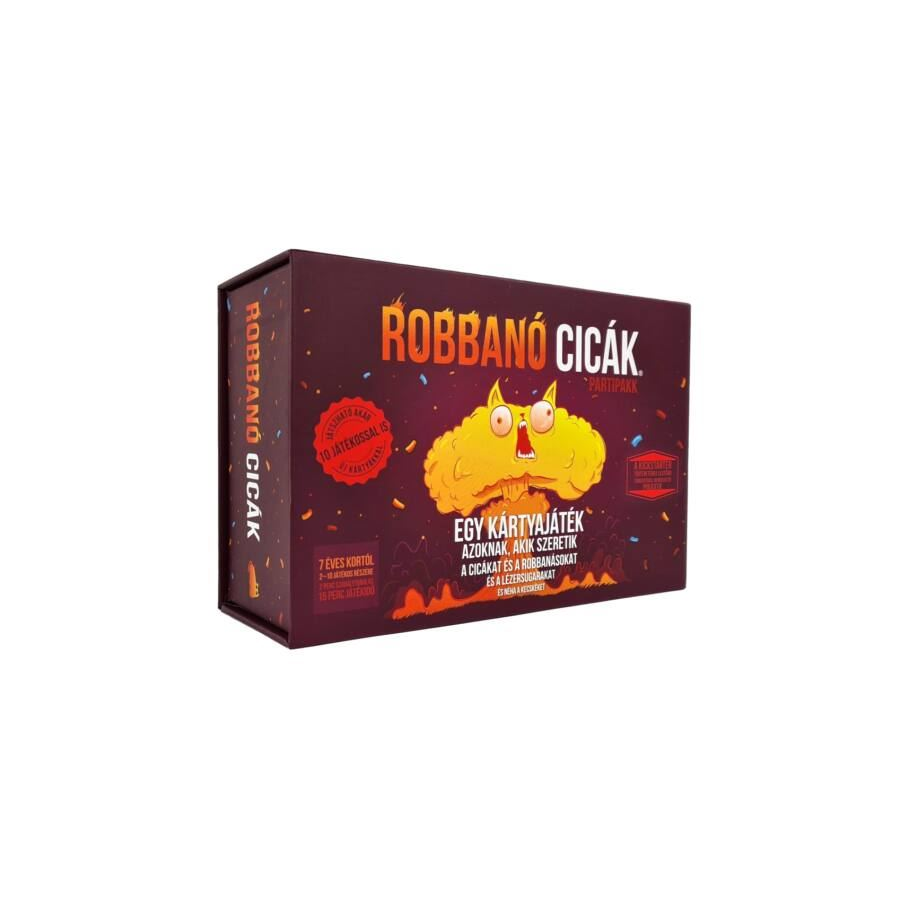 Robbanó cicák társasjáték party pack (ASM34623) (ASM34623)