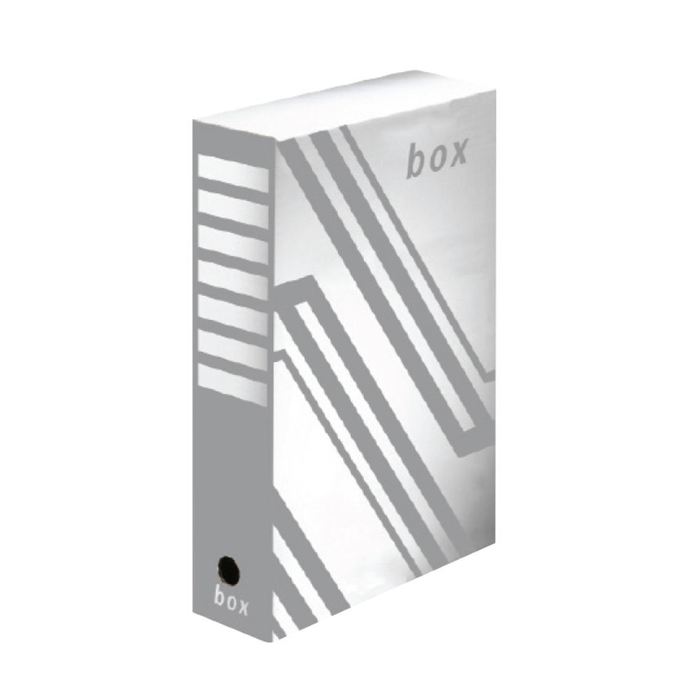 Fornax A4 Archiváló doboz - Szürke/fehér (403403)