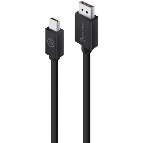 ALOGIC ELMDPDP-01 DisplayPort kabel 1 m Mini DisplayPort Zwart