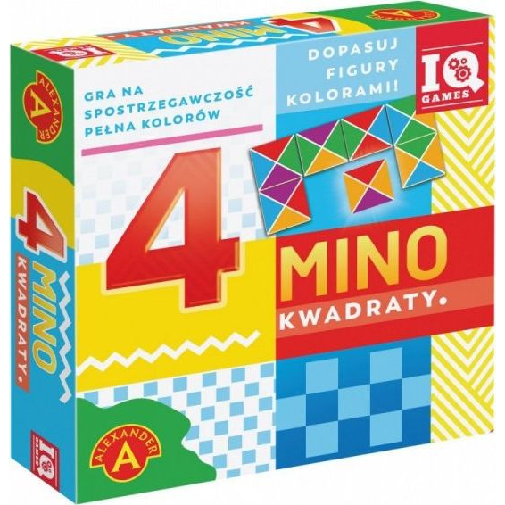 Александър 4 - Мино - Квадрати Логическа настолна игра
