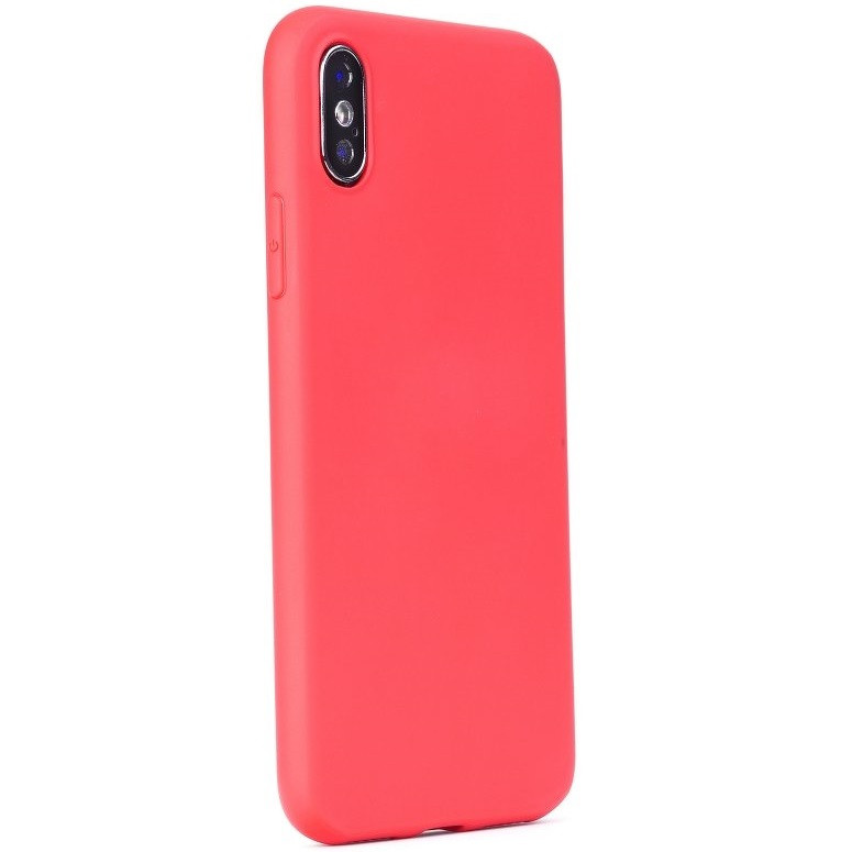 Huawei P Smart (2020), Szilikon tok, Forcell Soft, piros (95059)
