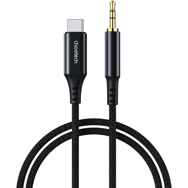 Kabel Choetech AUX006 USB-C (male), 3,5mm jack (male) 1 m