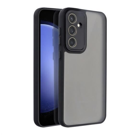 Gigapack Samsung Galaxy S24 FE 5G (SM-S721) szilikon tok akril hátlappal fekete (GP-161627) (GP-161627)