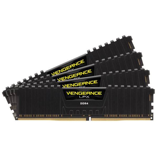 Corsair 64GB DDR4 2400MHz Kit(4x16GB) Vengeance LPX Black