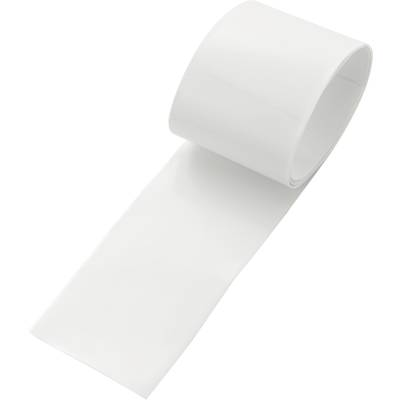 Zsugorcső akkuhoz, ragasztóanyag nélkül, fehér 55 mm, 2:1 Tru Components 93014c86d (93014c86d)