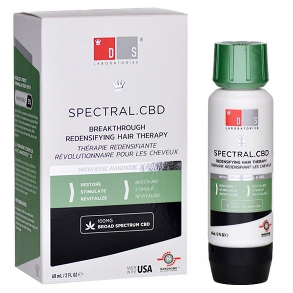 DS LABORATORIES Spectral CBD hajnövesztő szérum Nanoxidillel 60 ml