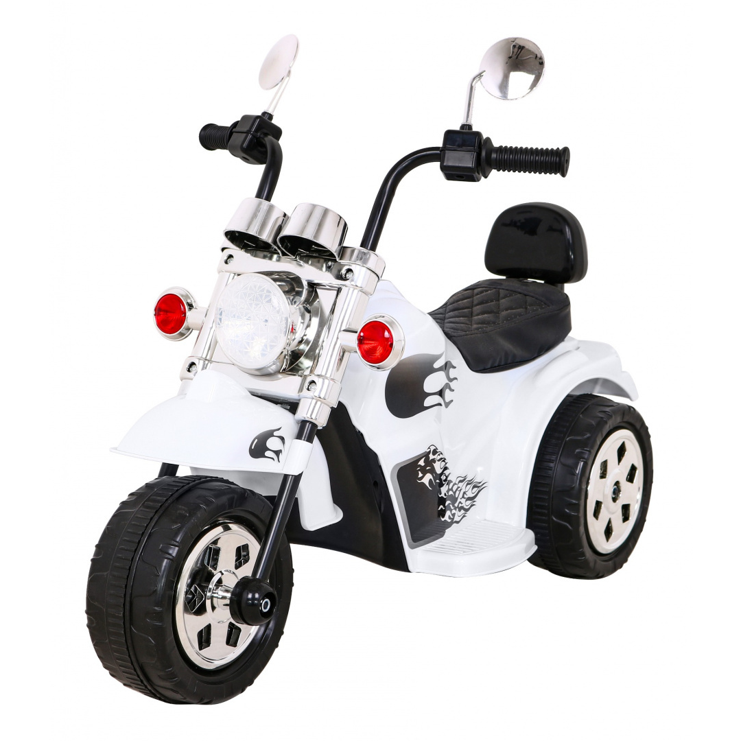 Ramiz Hot chopper Elektromos gyerek motorbicikli - Fehér (PA.LL777.BIA)