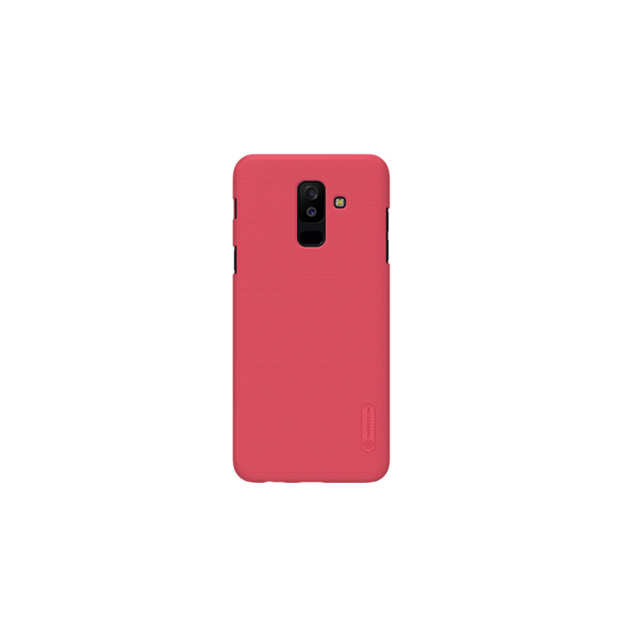 Nillkin Super Frosted Shield Case Samsung Galaxy A6 Plus (2018) Hátlapvédő tok - Piros (POK024688)